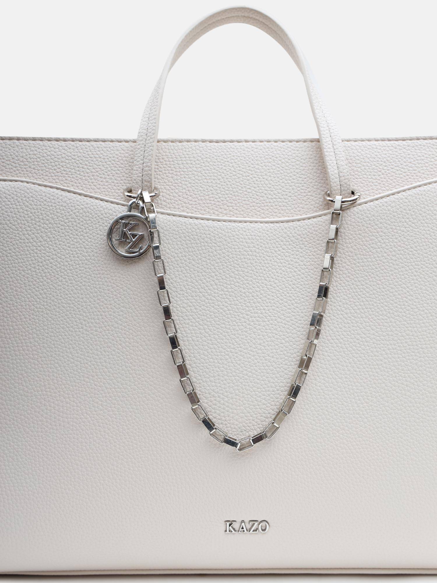 Kazo Silver Aurea Box Bag Charm