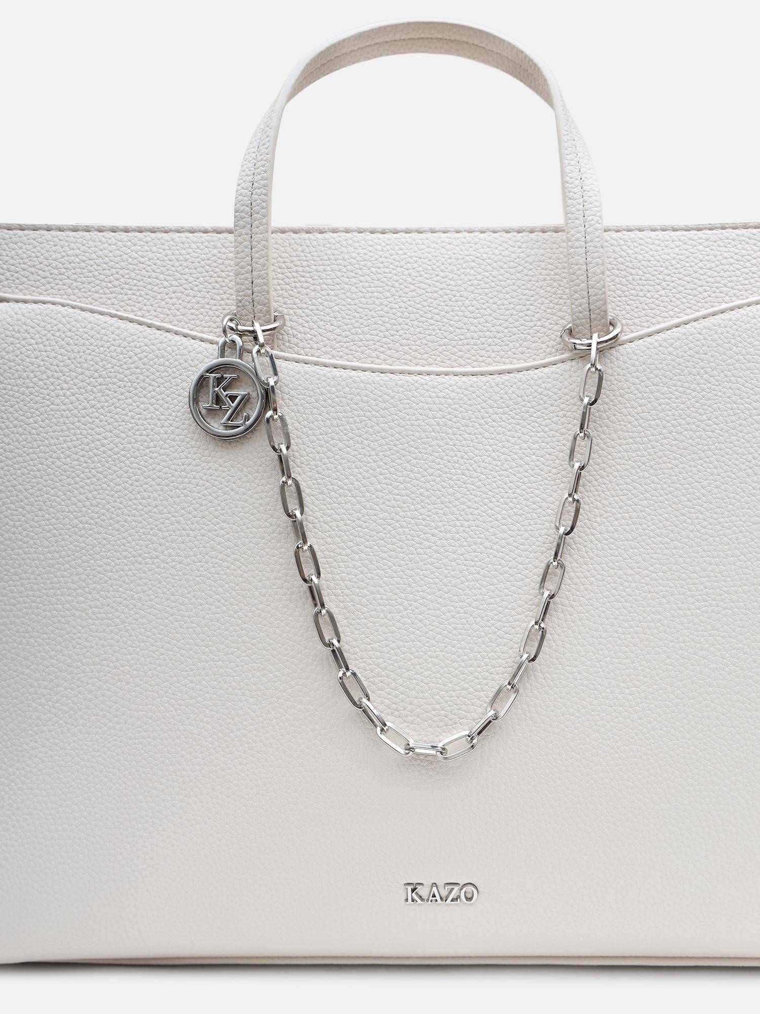 Kazo Silver Orabelle Mixed Link Bag Charm