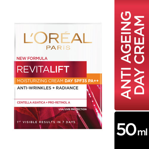 Loreal Paris Revitalift Anti Wrinkles Radiance Moisturizing Cream Day Spf 35 Pa Buy Loreal Paris Revitalift Anti Wrinkles Radiance Moisturizing Cream Day Spf 35 Pa Online At Best Price In India Nykaa Sign up to our newsletter and get 20% off your first order. loreal paris revitalift anti wrinkles radiance moisturizing cream day spf 35 pa
