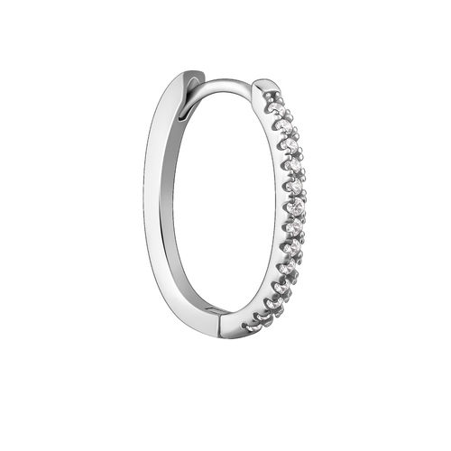 Buy Giva 925 Sterling Silver Zircon Twinkling Hoop Earrings For