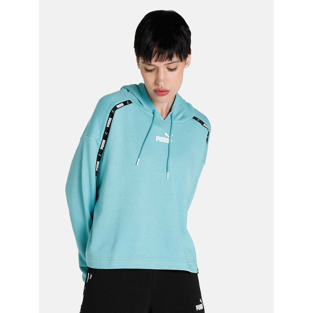 puma turquoise hoodie