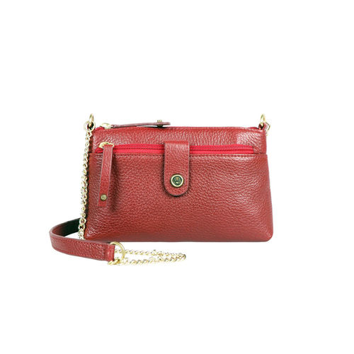 HIDESIGN Women's Sling Bag (Red) : : Fashion