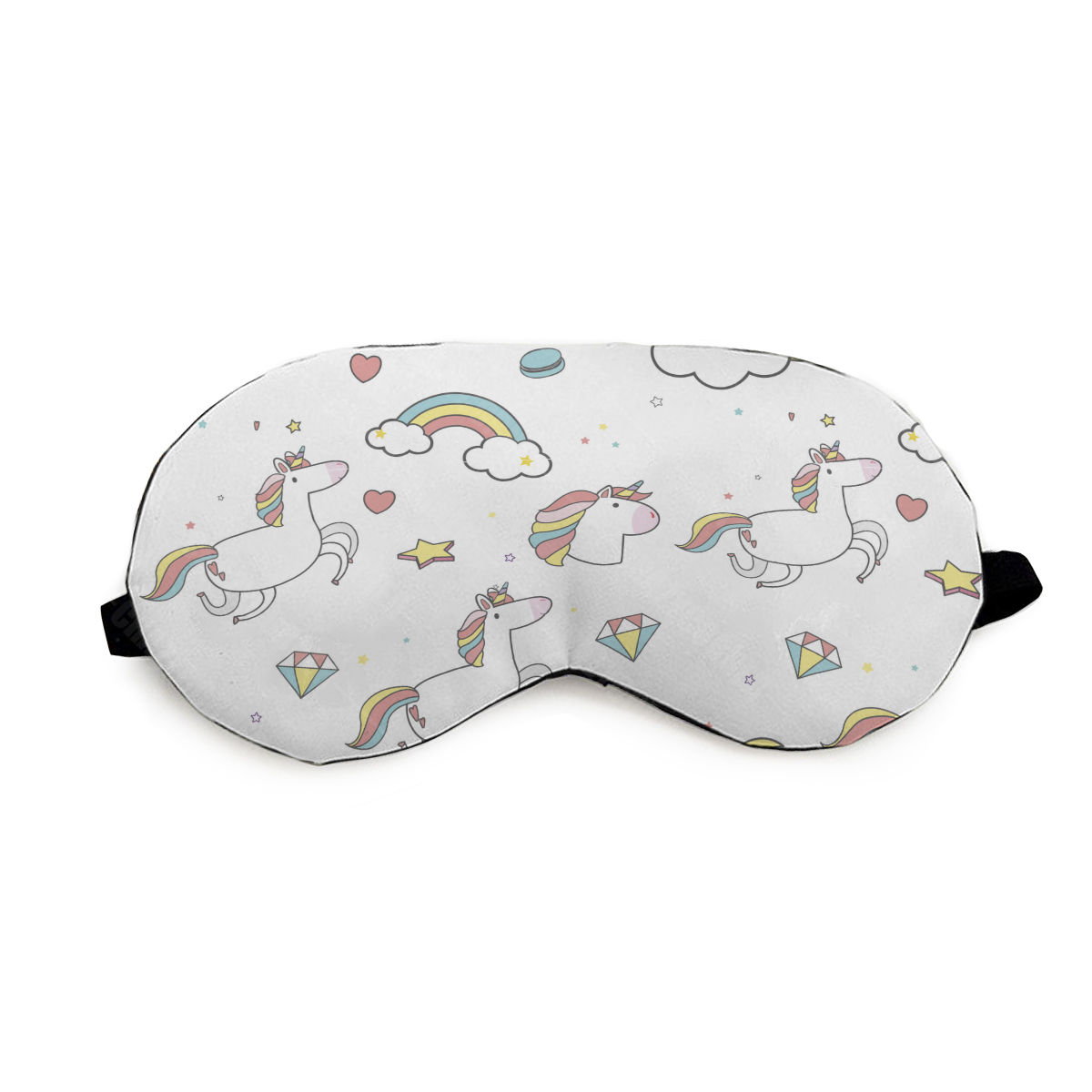 Crazy Corner White Flying Unicorns Eye Mask/sleep Mask/eye Patch Buy