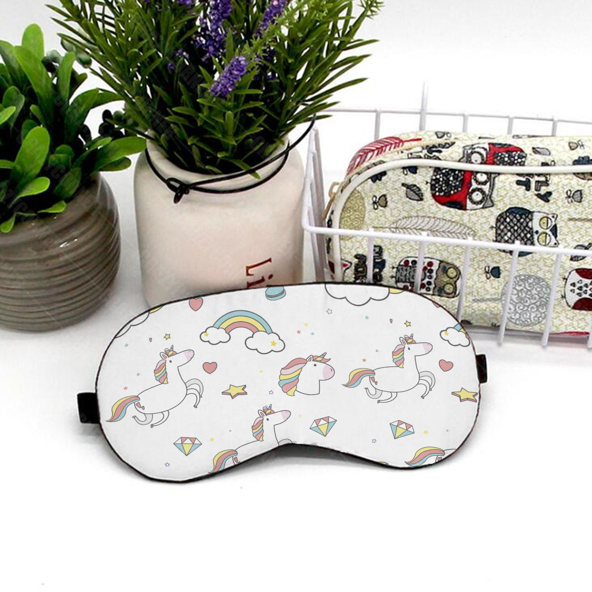 Crazy Corner White Flying Unicorns Eye Mask/sleep Mask/eye Patch Buy