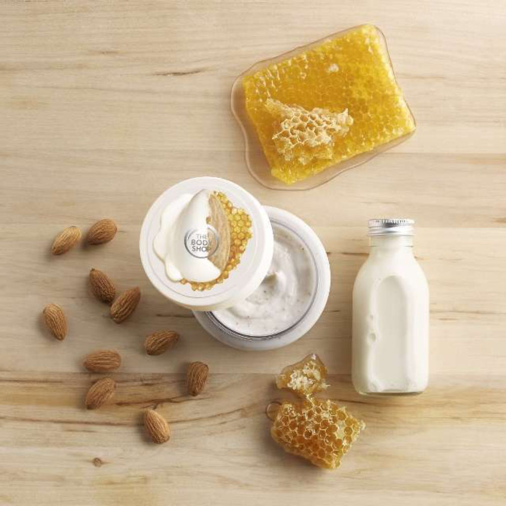 The Body Shop Almond Milk & Honey Gently Exfoliating Cream Scrub Buy