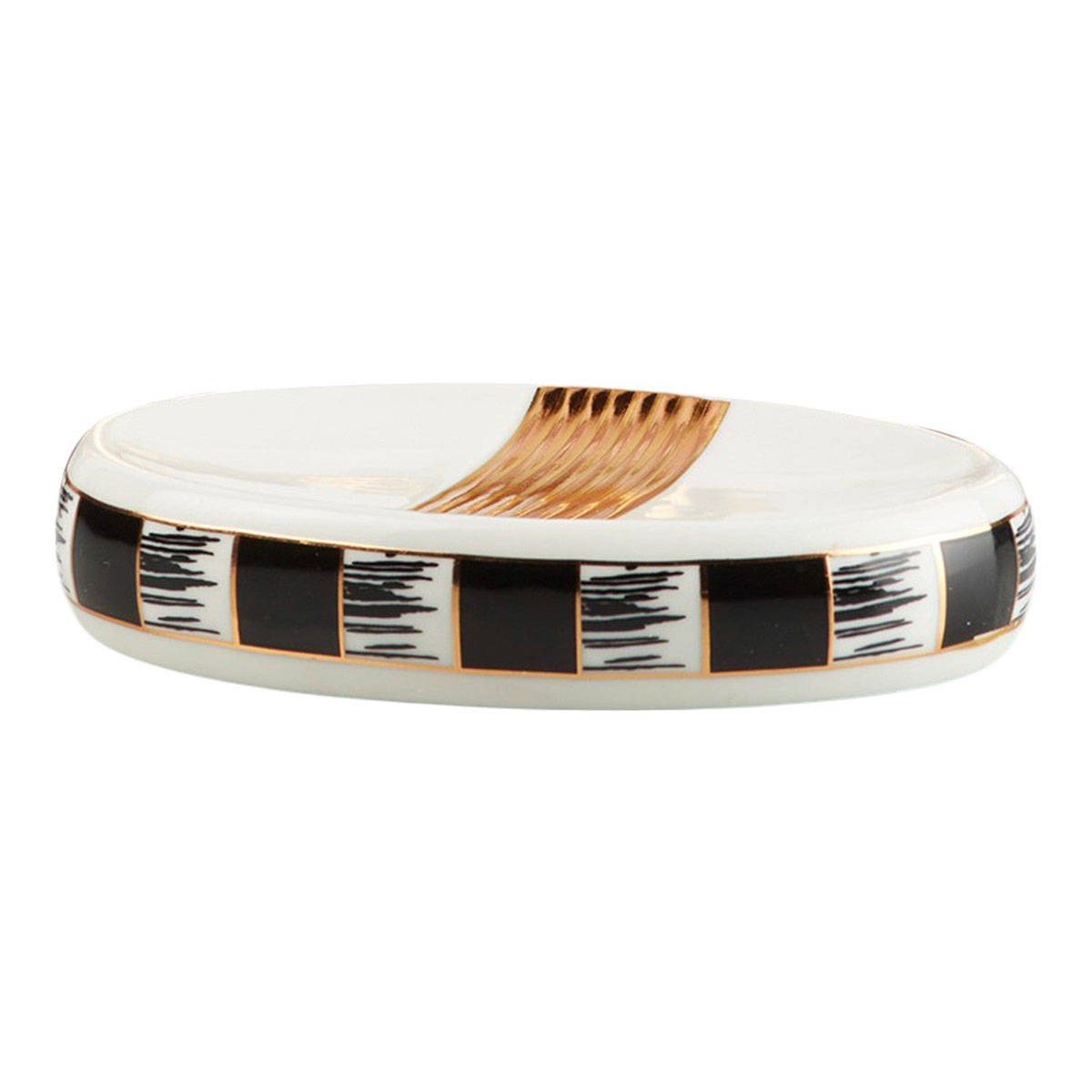 Kookee Multi-Color Ceramic Stylish & Practical Bathroom Soap Dish