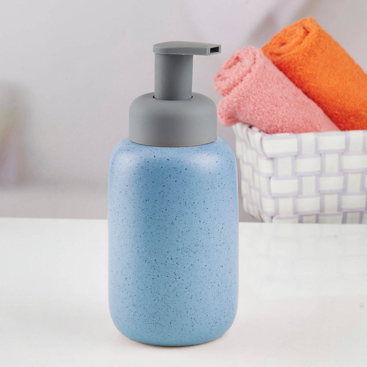 Kookee Multi-Color Stylish Refillable Bathroom Ceramic Soap Dispenser