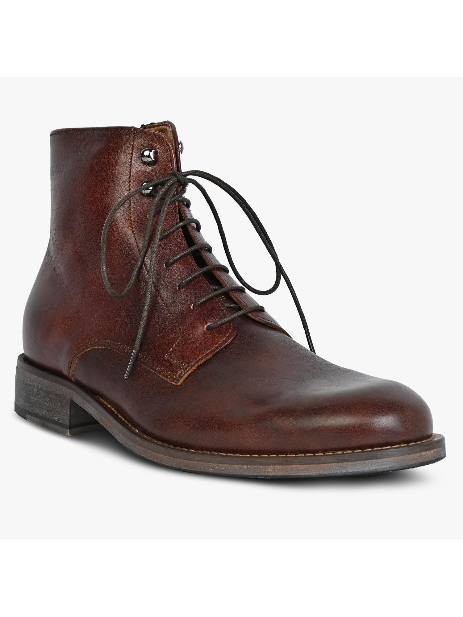 Aldo Men Brown Lace Up Boots