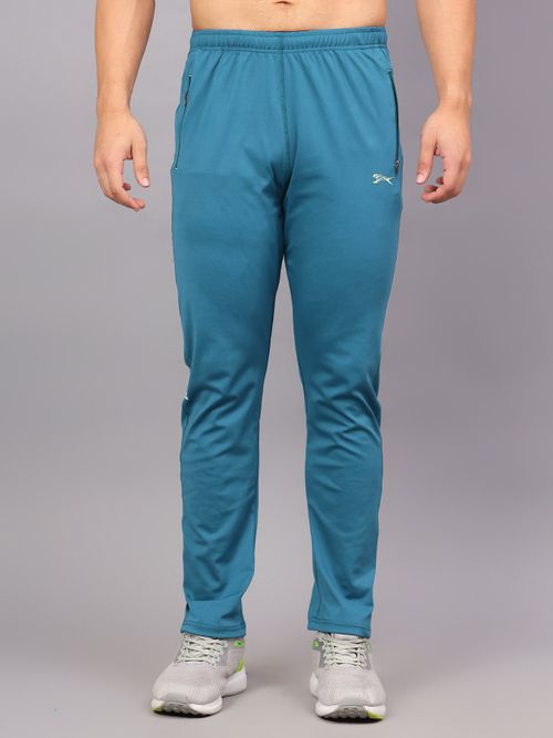 Shiv Naresh Blue Stretchable Men's Track Pant