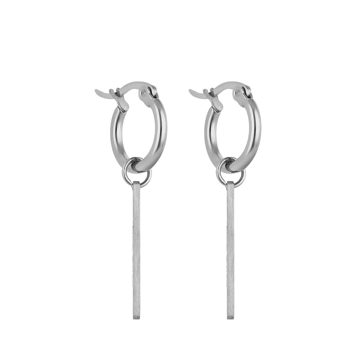 Daniel Klein Silver Color Earring for Women