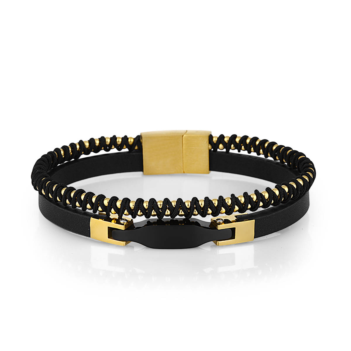 Daniel Klein Gold Color Bracelet for Men