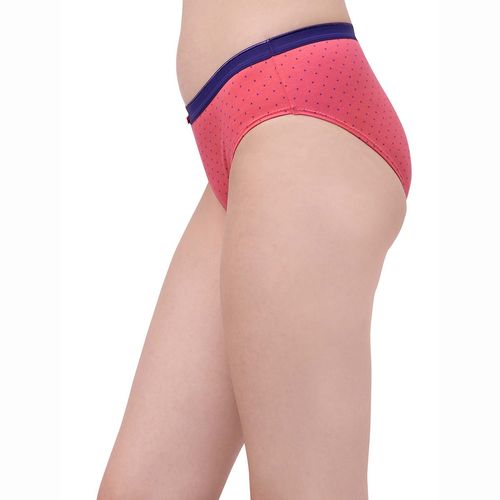 High Rise Full Coverage Solid Colour Cotton Stretch Hipster Panty (Pac –  SOIE Woman