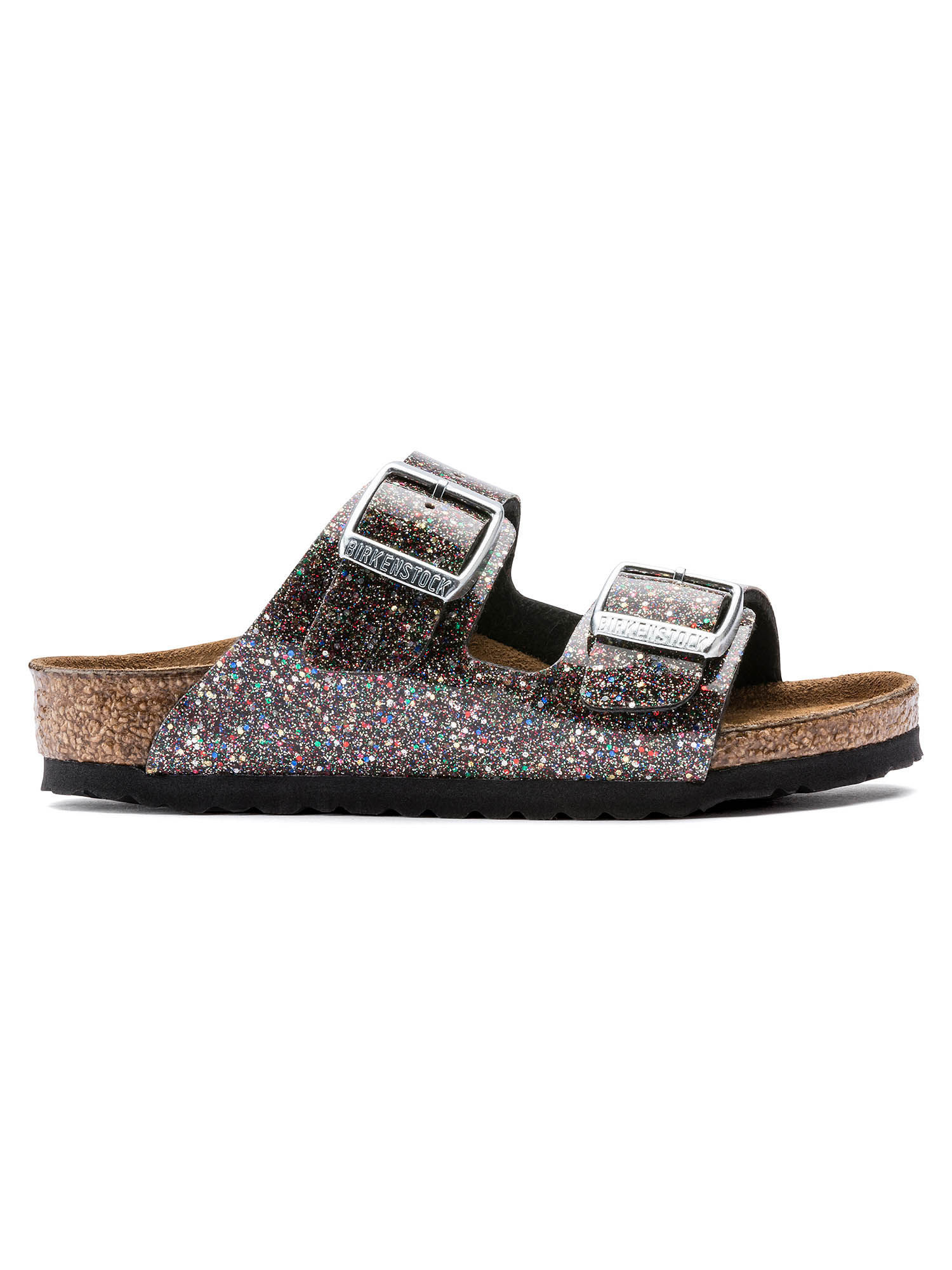 black sparkle birkenstock