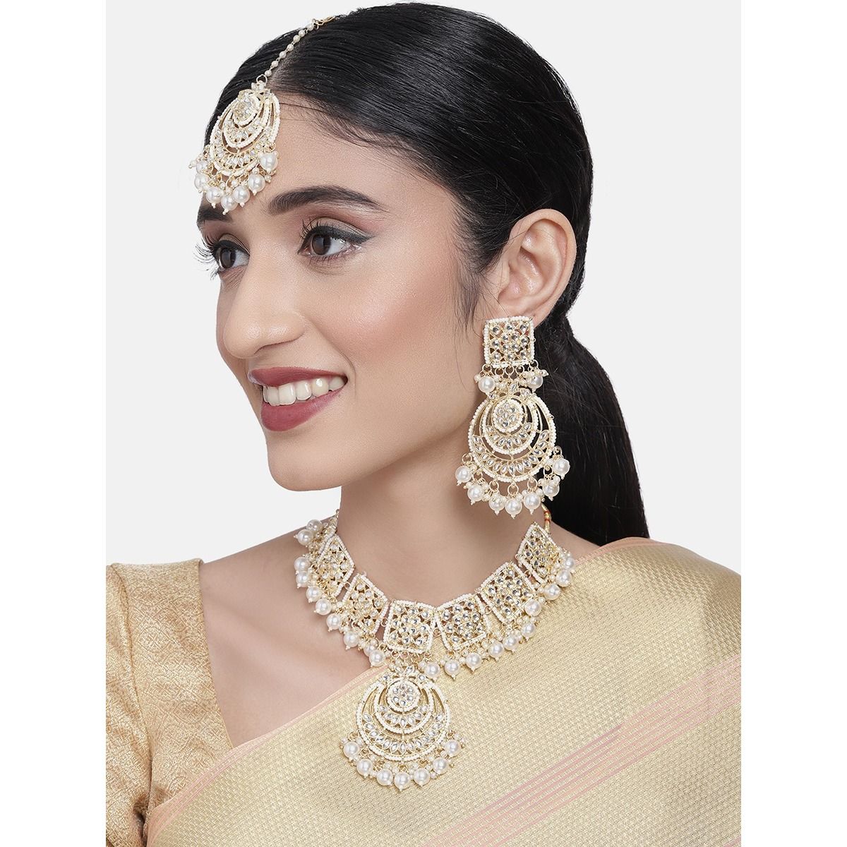 Zaveri pearls deals kundan choker