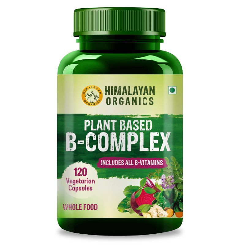 Himalayan Organics Plant Based B-Complex 120 Veg Capsules