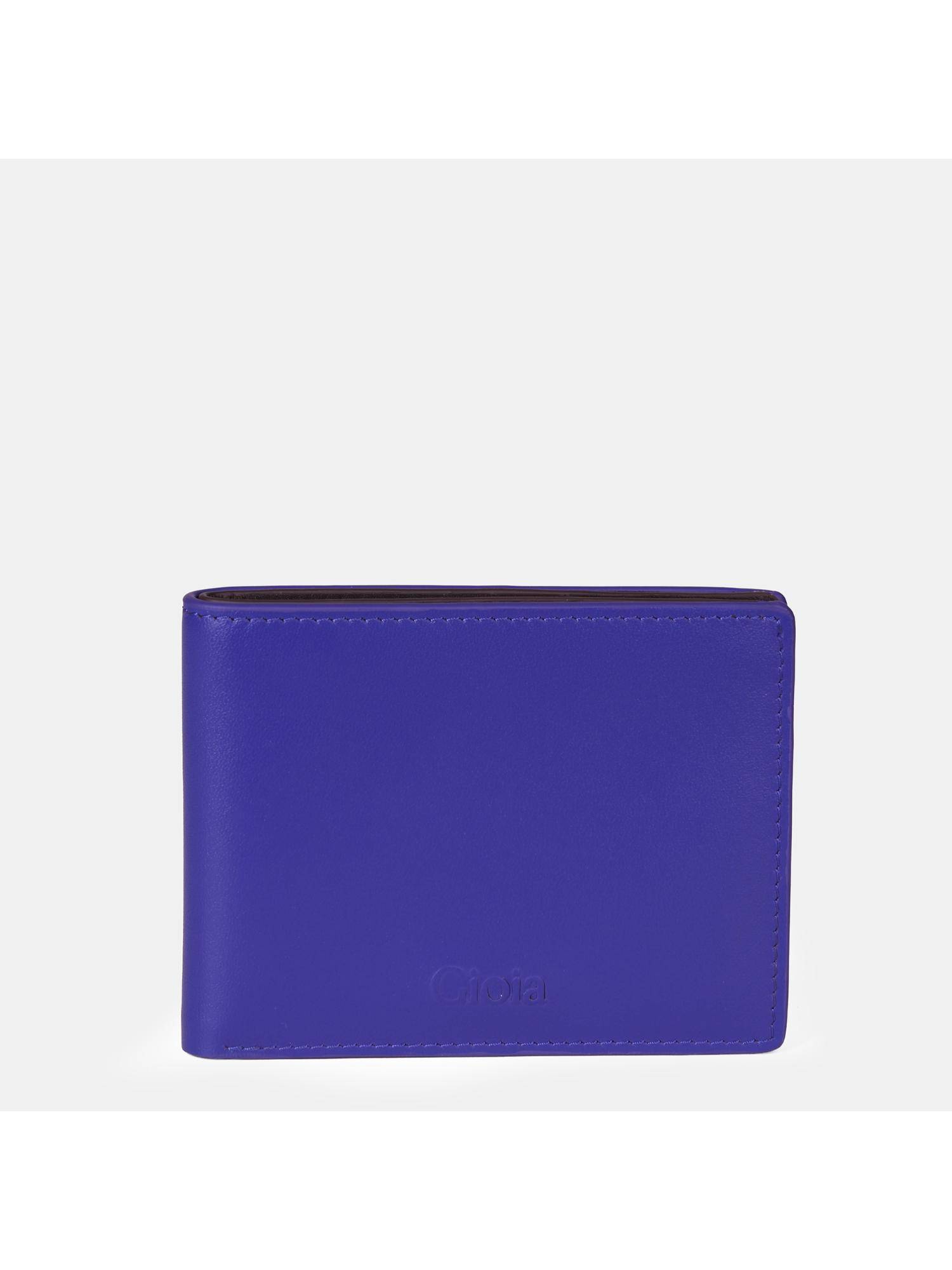 Gioia Multi-Color Mini Bifold Wallet - Blue