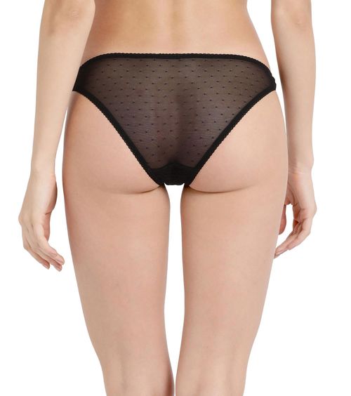 Buy Enamor PP93 Low Waist Co-ordinate Lace Panty - Black Online