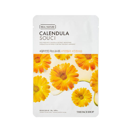 The Face Shop Real Nature Calendula Face Mask Buy The Face Shop Real Nature Calendula Face Mask Online At Best Price In India Nykaaman Each mask has different effect. the face shop real nature calendula face mask