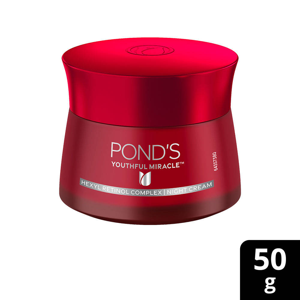 Ponds Youthful Miracle Anti Aging Night Cream With Retinol C Niacinamide