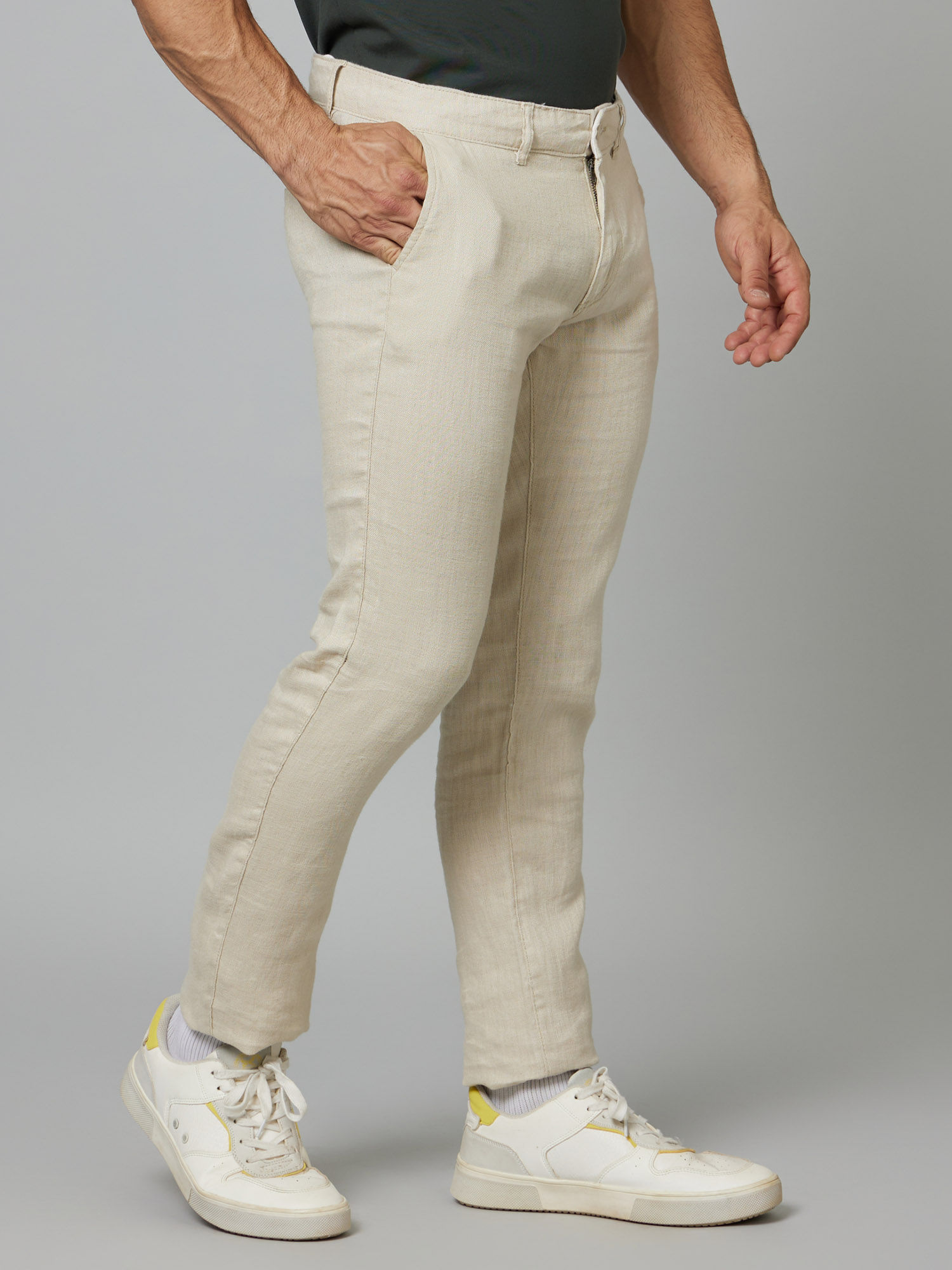 Celio linen clearance pants