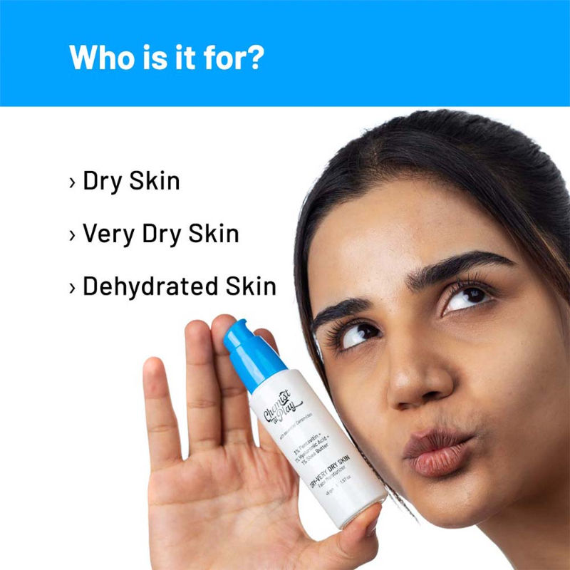Chemist At Play Face Moisturizer For DryVery Dry Skin With 3