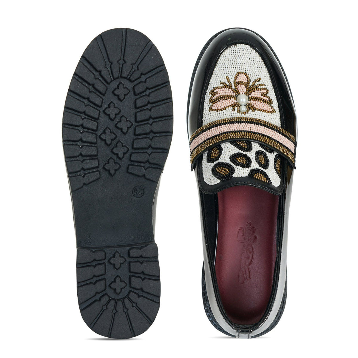 Sole House Embroidery Black North Loafer Buy Sole House Embroidery
