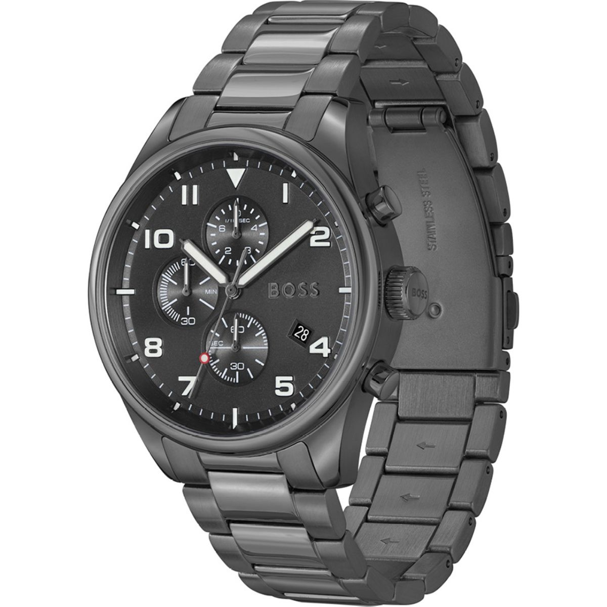 Buy Boss VIEW Multifunction Chronograph Black Round Men Watch - 1513991 ...