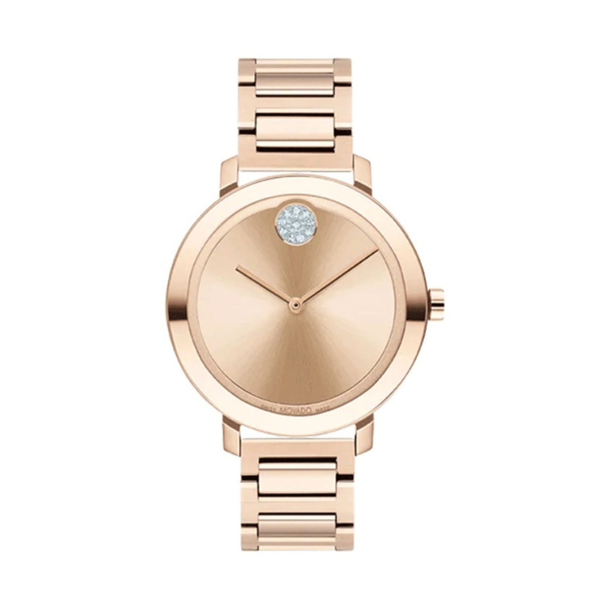 Movado BOLD Swiss Analog Gold Round Women Watch - 3600824 (M): Buy