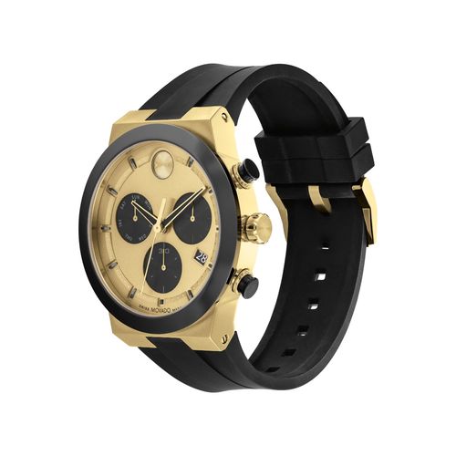 Buy Movado BOLD Swiss Chronograph Gold Round Men Watch 3600895