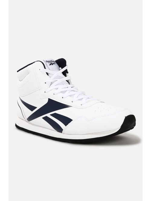 Buy Reebok Men Super Vibe Mid-Top Sneakers White Black Online
