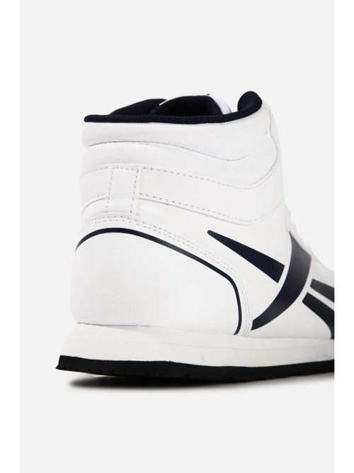 Buy Reebok Men Super Vibe Mid-Top Sneakers White Black Online