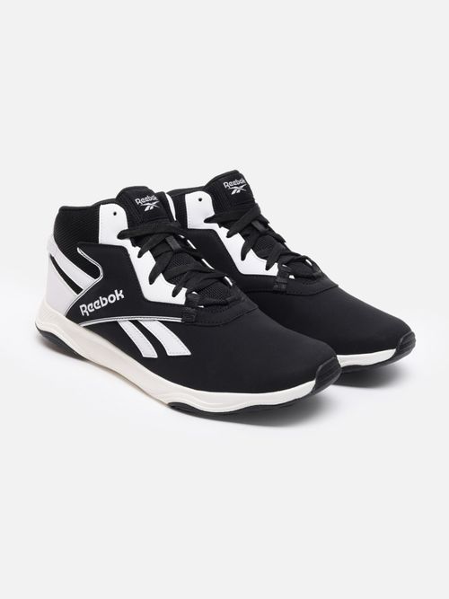 Buy Reebok Men Urbane Mid-Top Sneakers Black White Online
