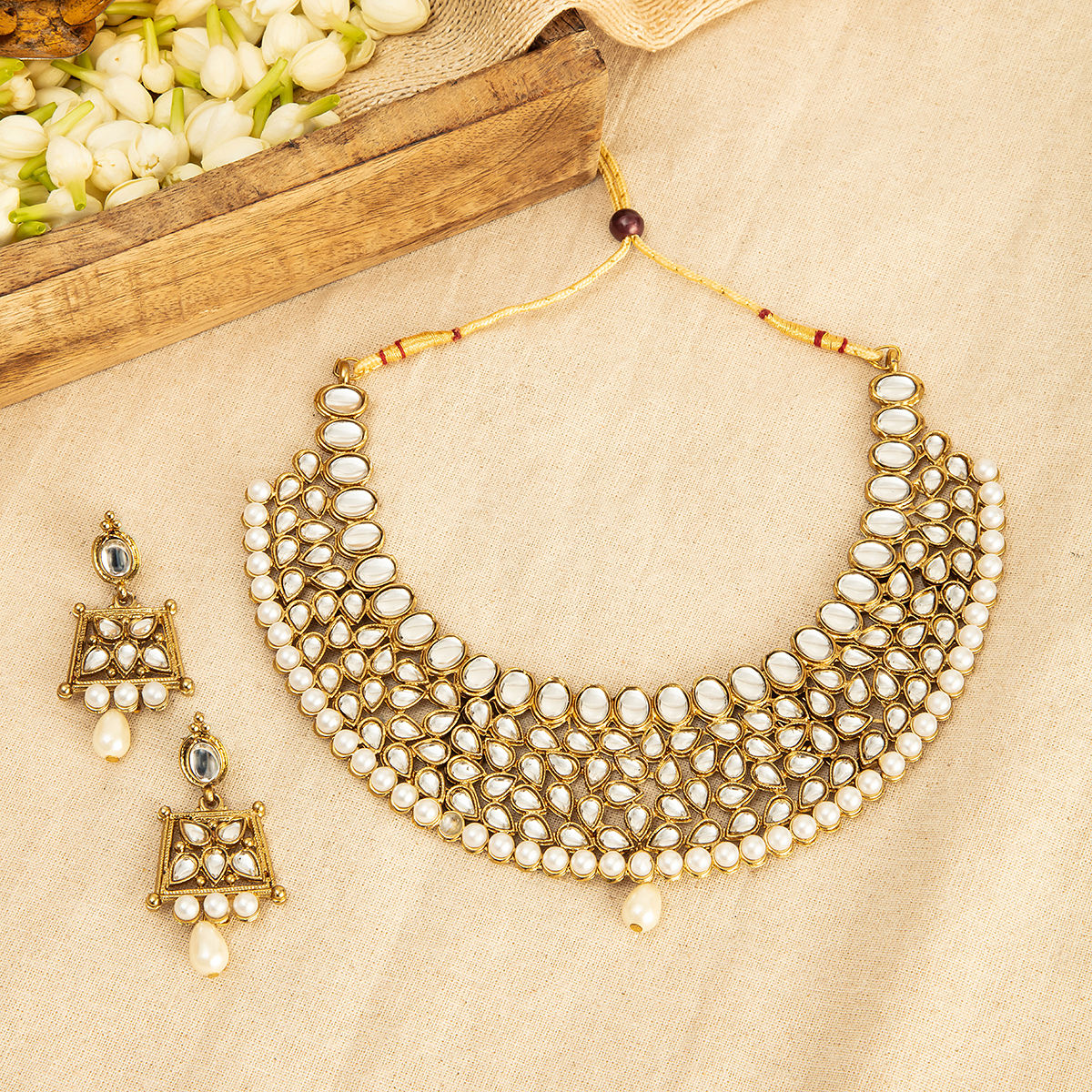 nykaa kundan jewellery