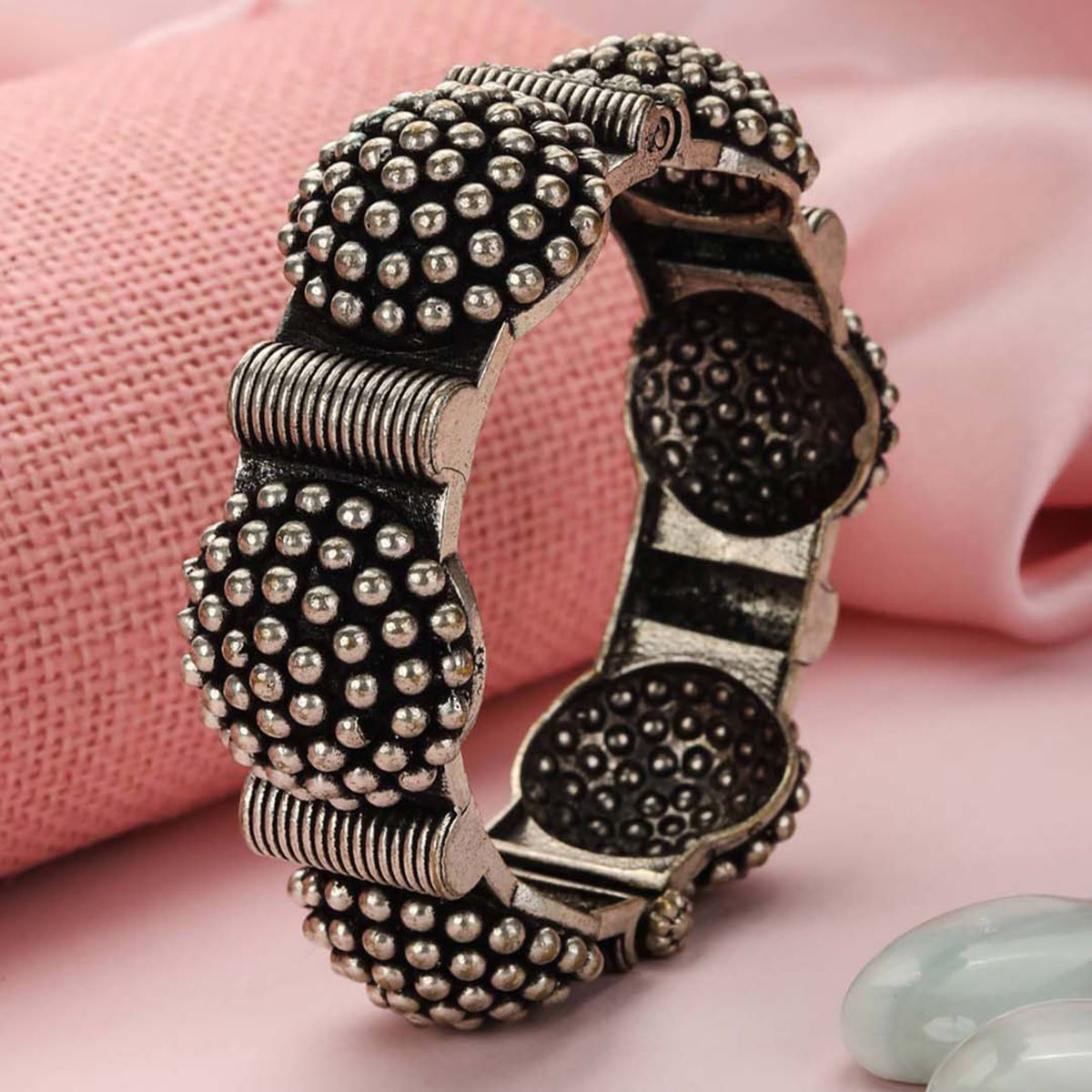 Buy Black Bracelets  Kadas for Men by Bold by Priyaasi Online  Ajiocom