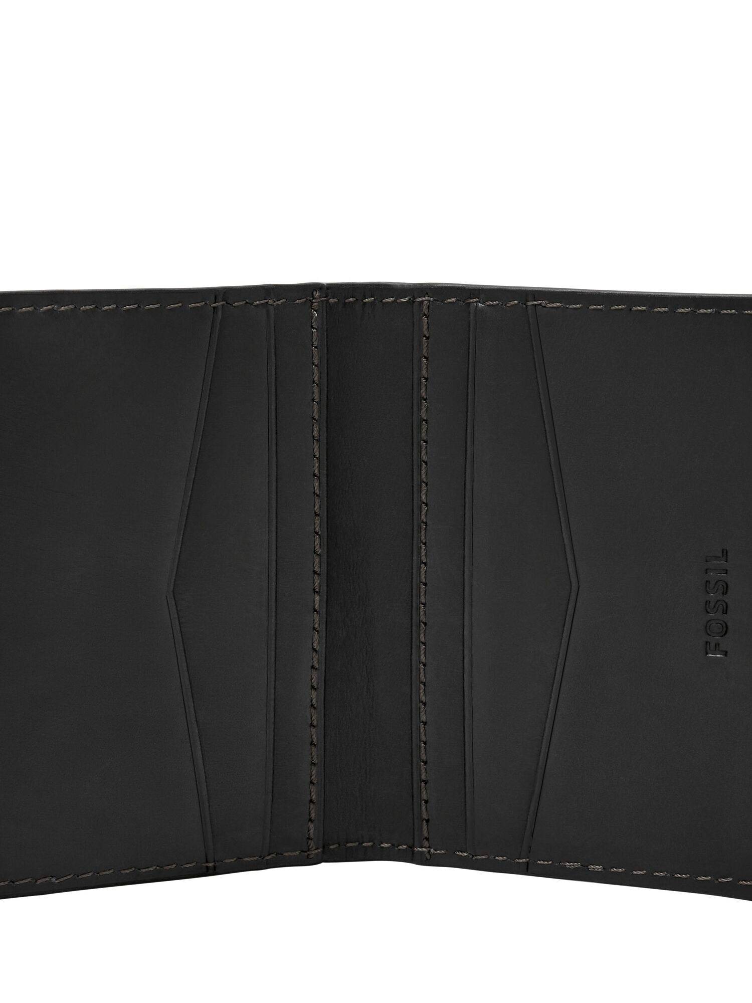 Buy Fossil Liam Black Wallet SML1883001 (S) Online