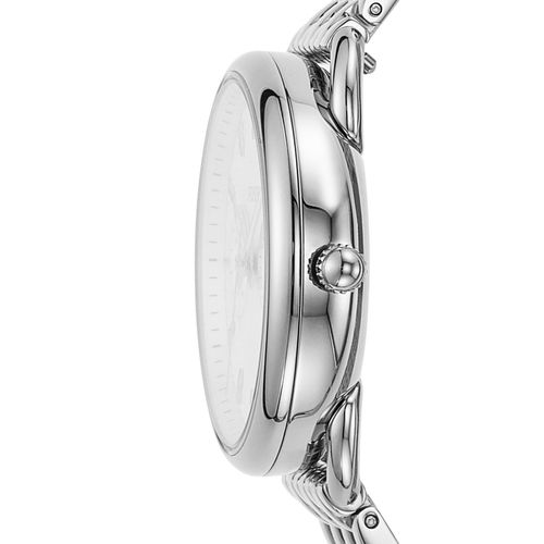 Buy Fossil Tailor Silver Strap Casual Watch Es3712 Online