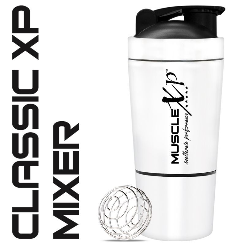 MuscleXP Gym Shaker Classic XP Mixer Stainless Steel Shaker Blender