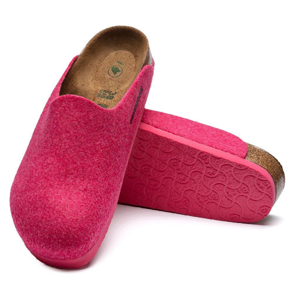 Buy Birkenstock Amsterdam Vegan Felt-polyester-mix Clogs Unisex Online