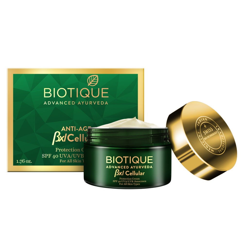Biotique BXL Cellular Anti-Age Protection Cream SPF 40 UVA/UVB Sunscreen