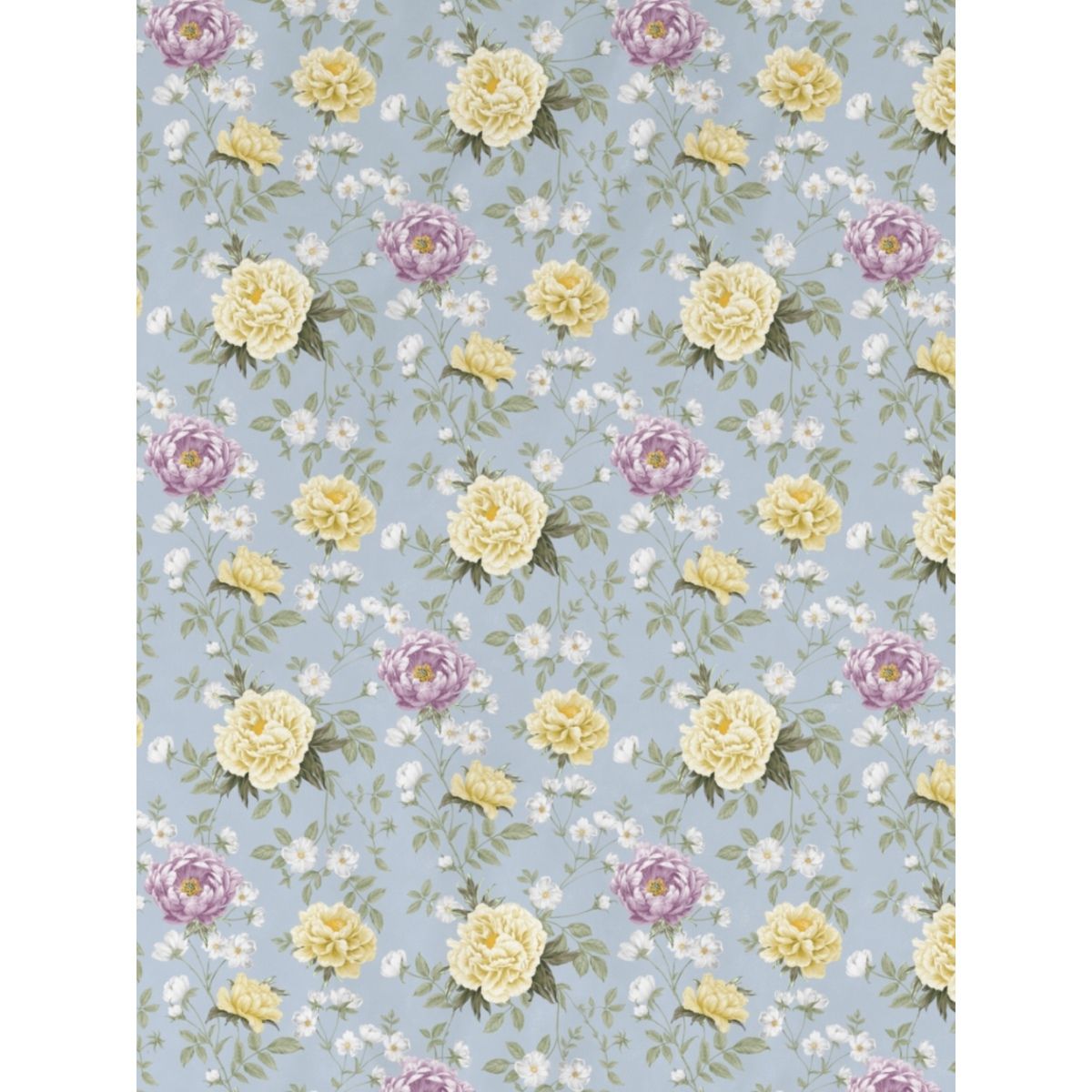 Buy Ddecor Live Beautiful Blue Floral 100 Cotton Reversible Single