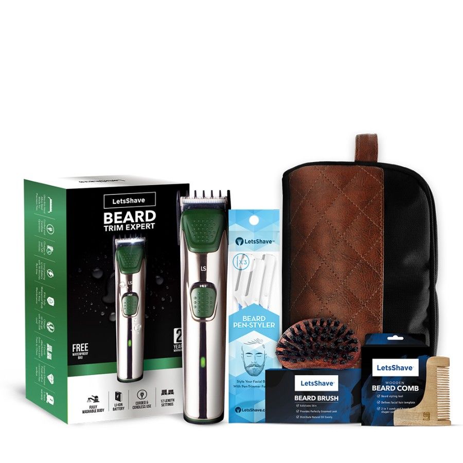 LetsShave Complete Beard Care Kit