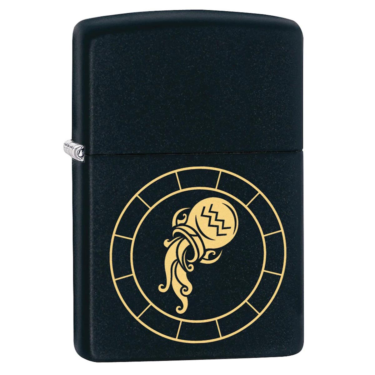 Zippo Aquarius Zodiac Sign Design Windproof Pocket Lighter Buy Zippo