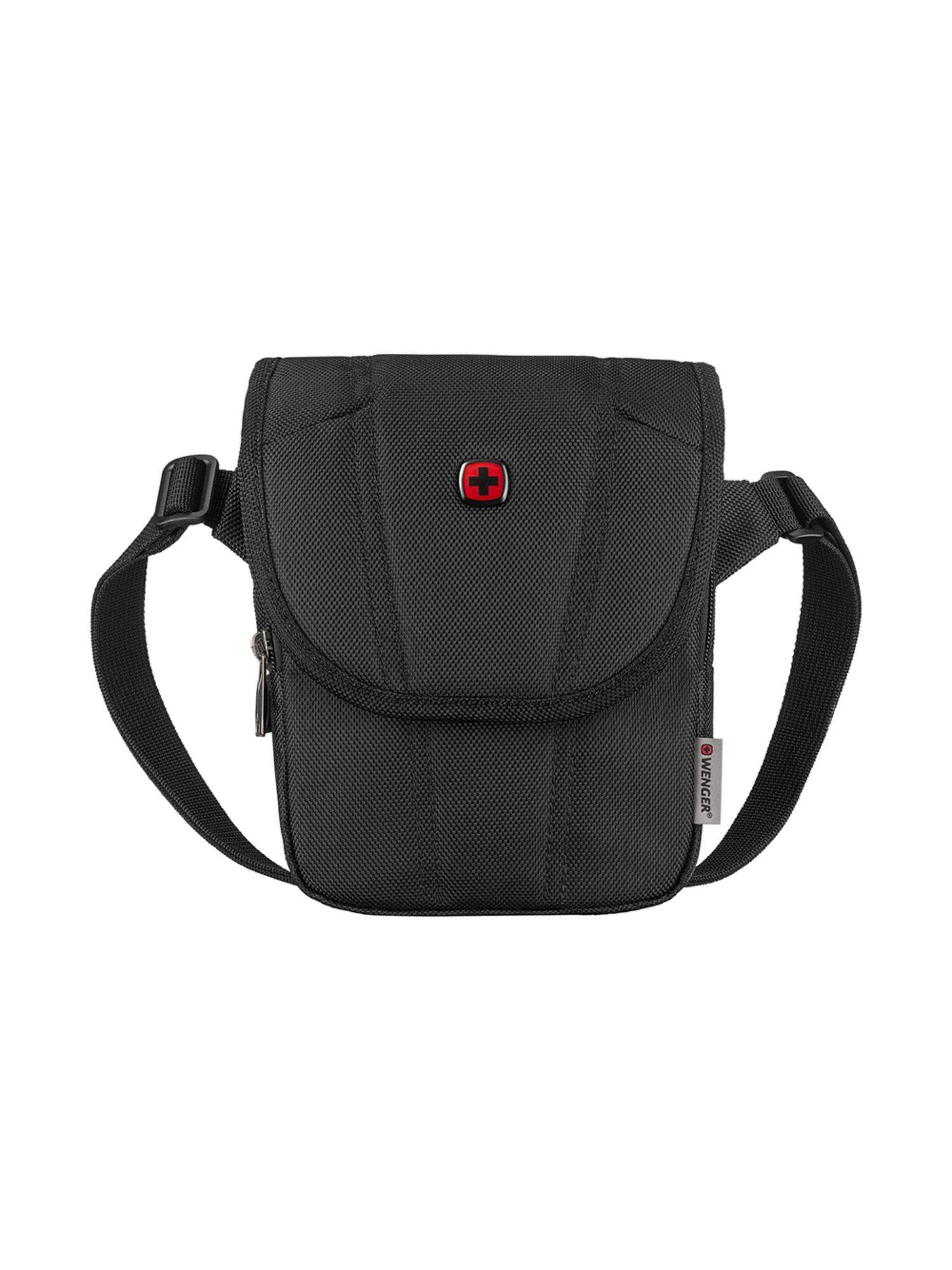 Wenger BBC High Flopover Flopover Crossbody Bag Black