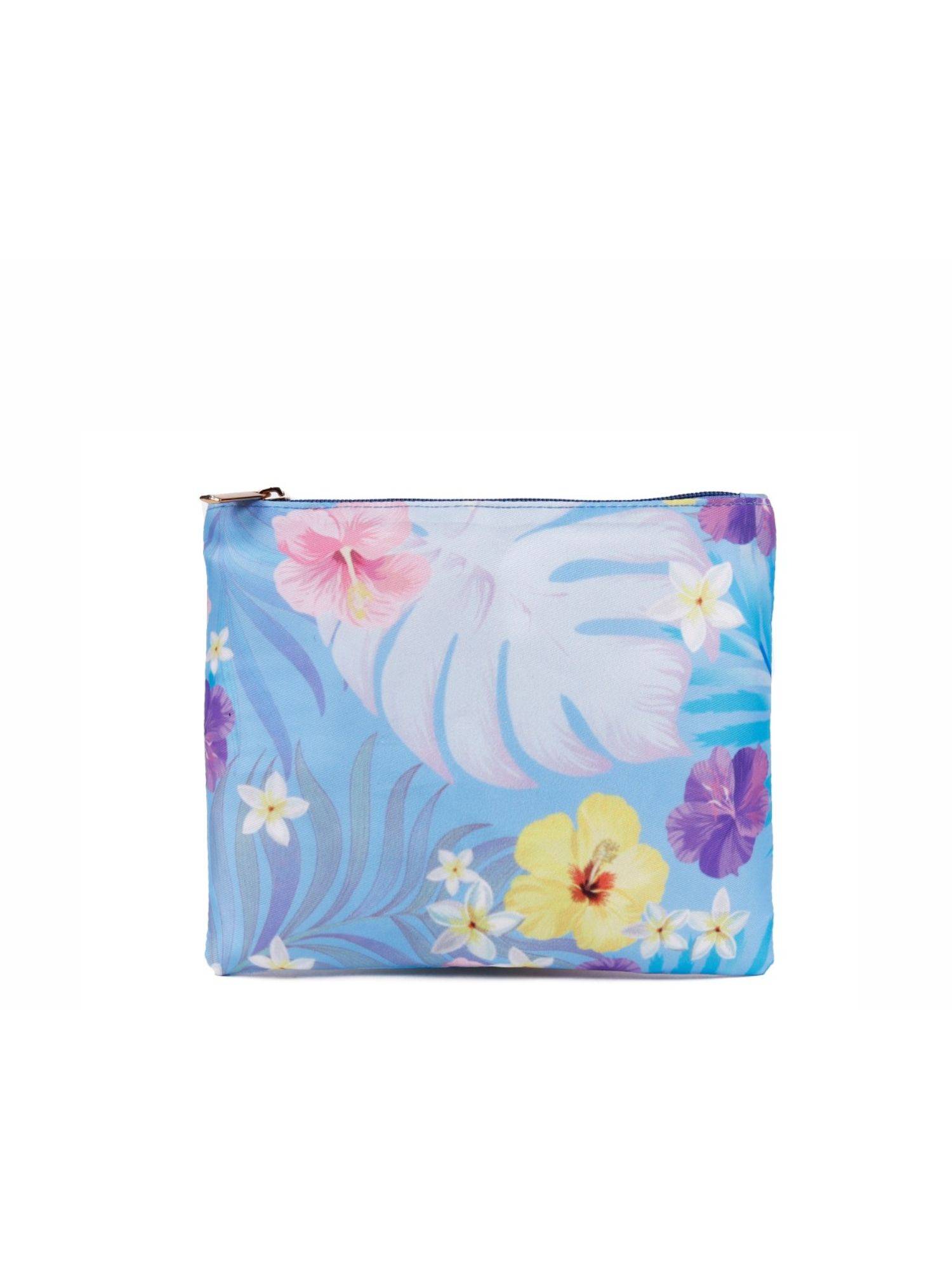 Astrid Cotton Textured Pouch For Girls With Puller