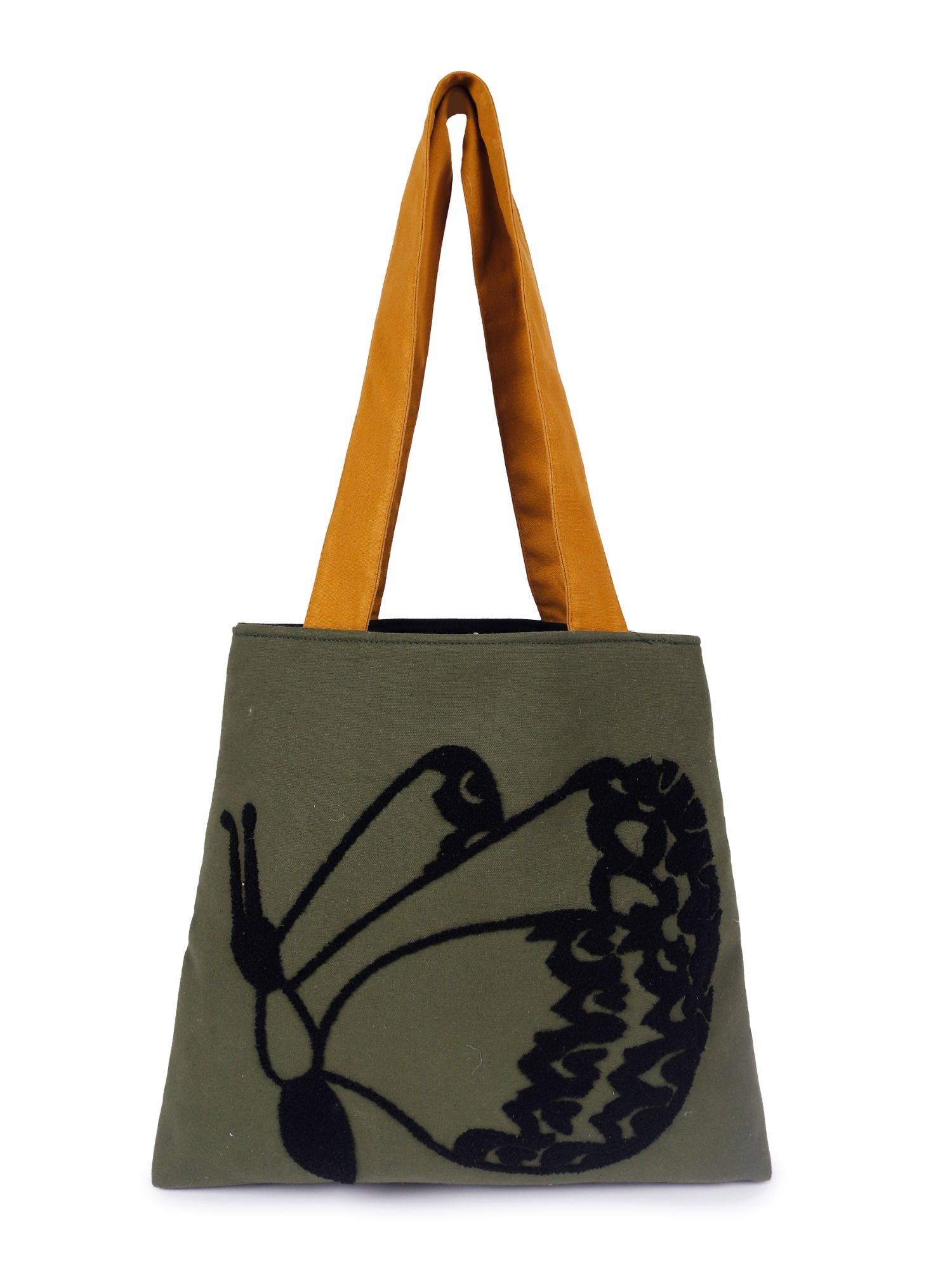 Astrid Embroidered Bag For Women Green