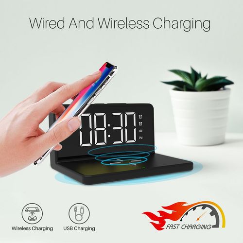 Buy Portronics Freedom 4A a Desktop Wireless Mobile Charger with