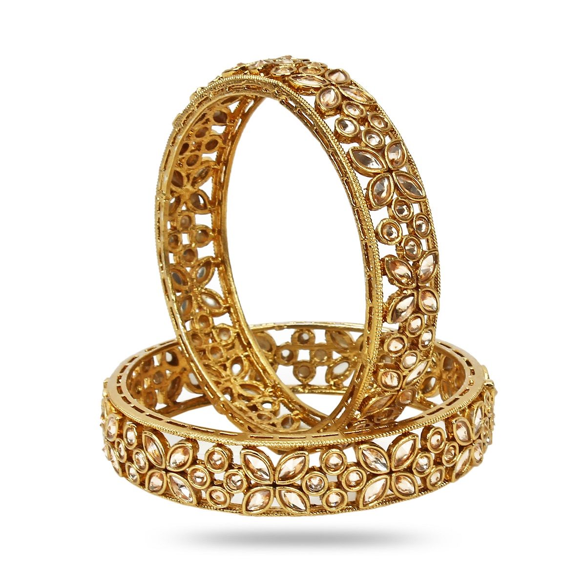 one gram gold plated bangles