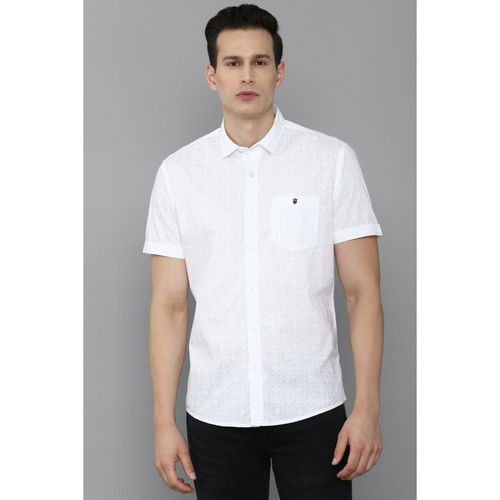 Louis Philippe White Shirt