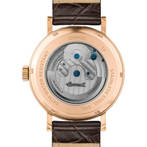 Buy Ingersoll 1892 The Charles Mens Watch Beige Skeleton Dial