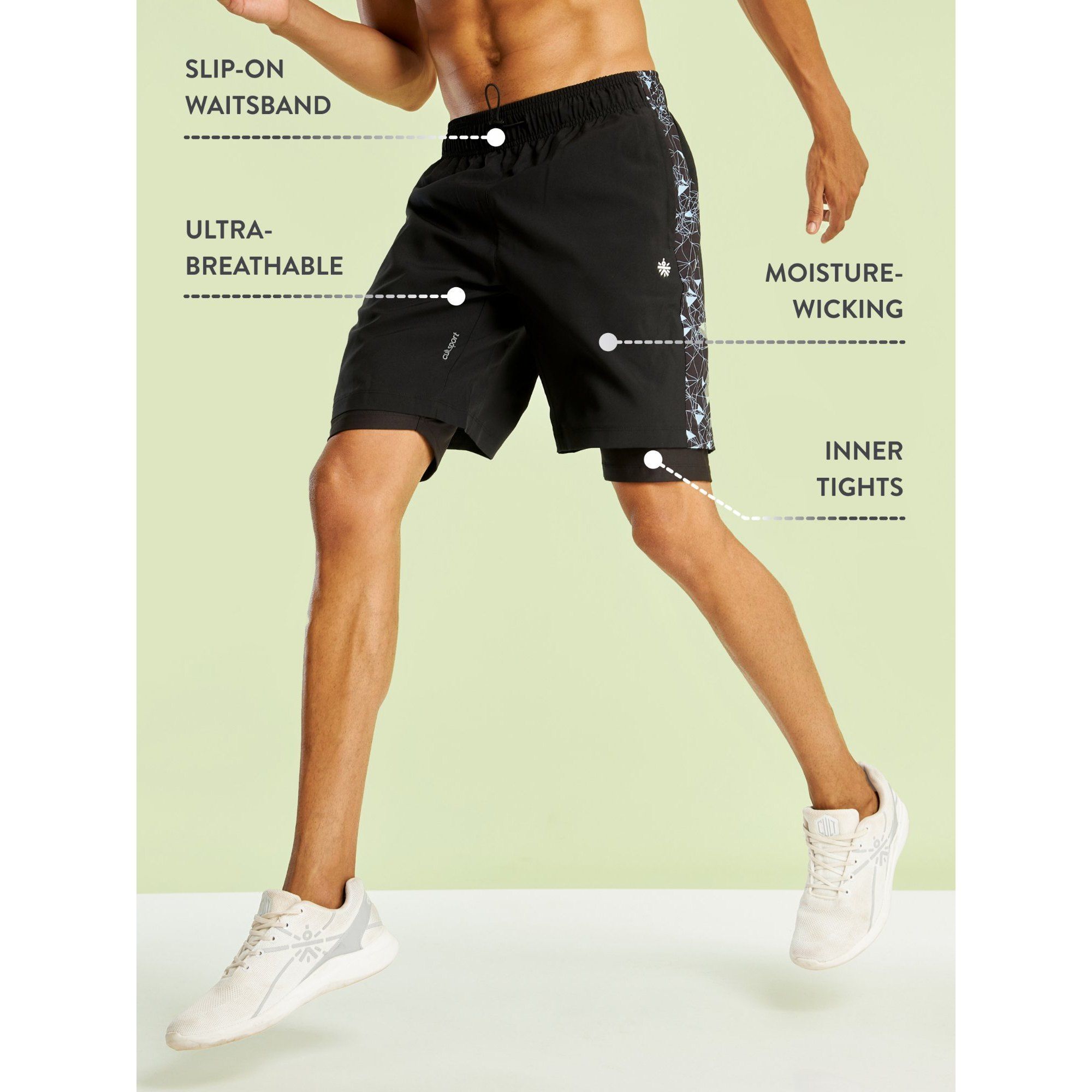 Running shorts with lycra insert deals